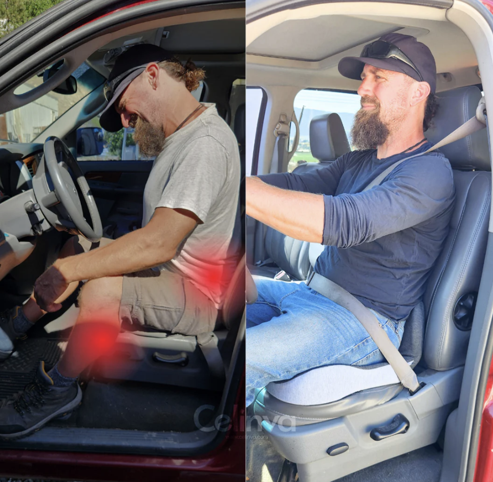 Coussin Ergonomique Mousse Mémoire – Soulage le Dos & Améliore la Posture